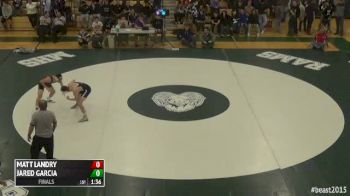 152 Finals - Matt Landry, Sandwich vs Jared Garcia, Marshfield