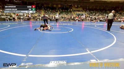 92 lbs Consi Of 16 #2 - Jed Spencer, SlyFox Wrestling Academy vs Landon Delisi, JRW Jake Reicin Wrestling