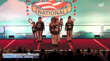 Exodus Athletics - Sinister [2025 L3 Senior - D2 - Small Day 1] 2025 The American Northwest Portland Nationals