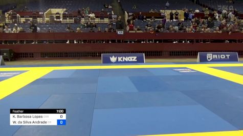 Kauã Barbosa Lopes vs Wellington Da Silva Andrade 2024 Pan IBJJF Jiu-Jitsu No-Gi Championship