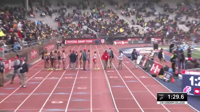Women's 4x800m Relay Event 584, Finals