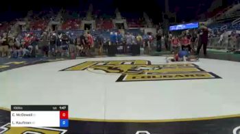 100 lbs Consi Of 32 #2 - Collin McDowell, Wisconsin vs Lucas Kaufman, Kansas