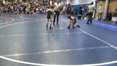 80 lbs Quarterfinal - James Sowa, North Allegheny vs Grayden Paris, Chestnut Ridge