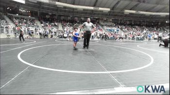 83 lbs Consi Of 16 #2 - Mijo Hart, Pin-King All Stars vs Malachi Foster, Ponca City Wildcat Wrestling