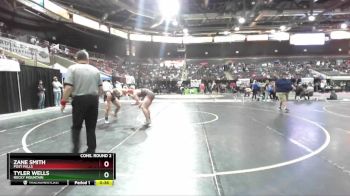 182 lbs Cons. Round 2 - Zane Smith, Post Falls vs Tyler Wells, Rocky Mountain