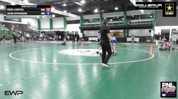 126 kg Semifinal - Reed Loeffel, Young Guns Nashville Wrestling vs Gage Spurgeon, Sebolt Wrestling Academy
