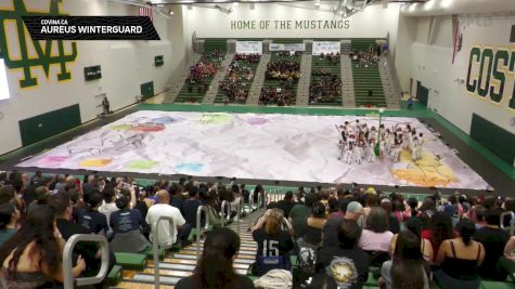 Aureus Winterguard "Covina CA" at 2026 WGI Guard Manhattan Beach Regional+