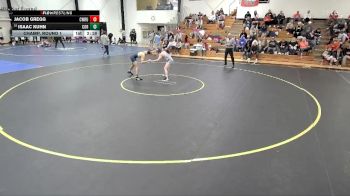 141 lbs Champ. Round 1 - Isaac Kuhn, Cornerstone vs Jacob Gregg, Case Western Reserve