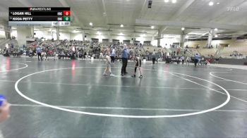 80 lbs Champ. Round 1 - Koda Petty, Buccaneer Wrestling Club vs Logan Hill, Hilltopper Wrestling Club