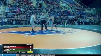 220 lbs Cons. Round 2 - Mason Kressin, West Fargo vs Logan Moore, West Fargo