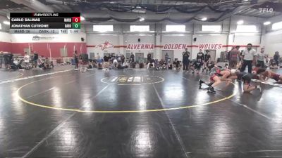 135 lbs Round 1 (12 Team) - Carlo Salinas, Mat Assassins Red vs Jonathan Cutrone, Dark Horse