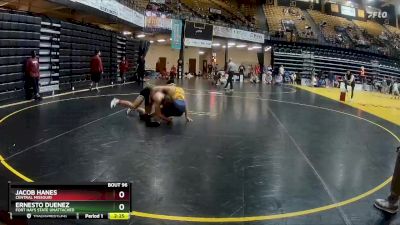 184 lbs Champ. Round 1 - Ernesto Duenez, Fort Hays State Unattached vs Jacob Hanes, Central Missouri