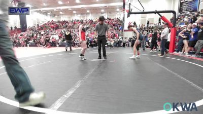 102 lbs Quarterfinal - Talli Washington, Woodland Wrestling Club vs Riley Laho, Gameface Acadamy