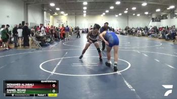 141 lbs Quarterfinal - Daniel Rojas, Imlay City Youth WC vs Mohamed Aljabali, Detroit Grappling Academy