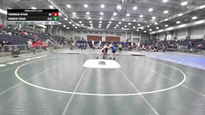 197 lbs Cons. Round 3 - Pierce Tran, Alfred State vs Thomas Ryan, Rensselaer Polytechnic Institute