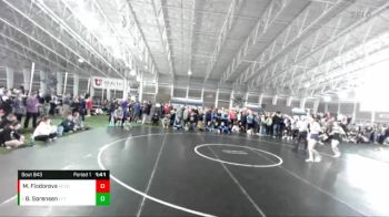 115 lbs Semifinal - Brynlee Sorensen, Layton vs Maya Fiodorova, Reed