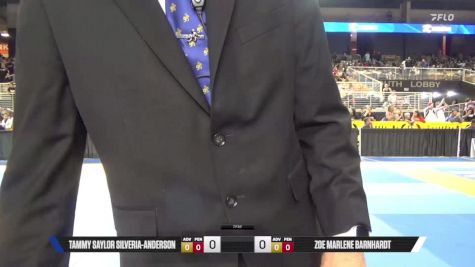 Zoe Marlene Barnhardt vs Tammy Saylor Silveria-Anderson 2025 Pan Kids Jiu-Jitsu IBJJF Championship