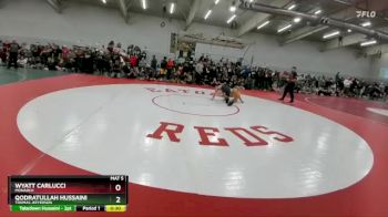 150 lbs Cons. Round 2 - Wyatt Carlucci, Monarch vs Qodratullah Hussaini, Thomas Jefferson