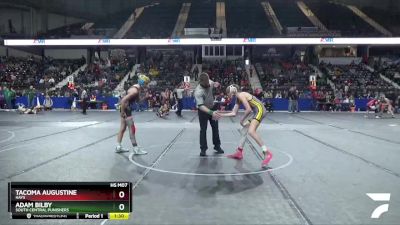 120 lbs Quarterfinal - Adam Bilby, South Central Punishers vs Tacoma Augustine, Hays