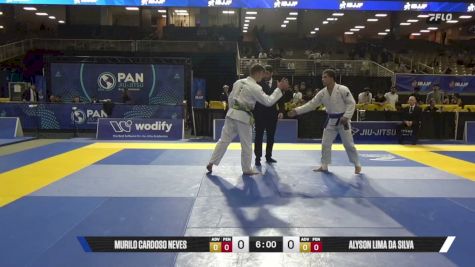 Alyson Lima Da Silva vs Murilo Cardoso Neves 2026 Pan Jiu Jitsu IBJJF Championship