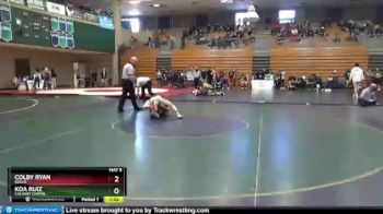 145 lbs Semifinal - Colby Ryan, Kellis vs Koa Ruiz, Calvary Chapel