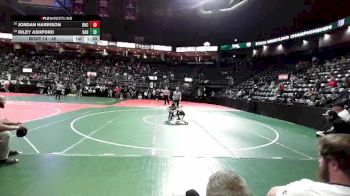 45 lbs Champ. Round 1 - Riley Ashford, BAB1 vs Jordan Harrison, OHCA