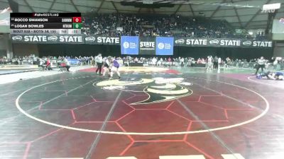 Boys 3A 150 lbs Cons. Round 5 - Logan Bowles, North Thurston vs Rocco Swanson, Sammamish