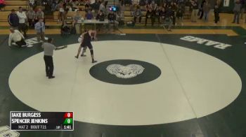 182 Finals - Jake Burgess, Norton vs Spencer Jenkins, St. Johns Prep