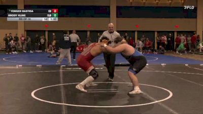 285 lbs Rd Of 16 - Yonger Bastida, Iowa State vs Brody Kline, Franklin & Marshall