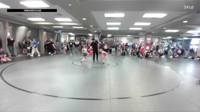 49-54 lbs Round 3 - Kendalynn Baxter, Grizzly Wrestling Club vs Erin Twait, Fighting Squirrels Wrestling Club