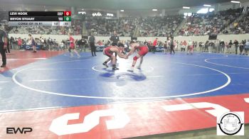 110 lbs Consi Of 16 #1 - Levi Hook, Sulphur vs Bryon Stuart, Yukon