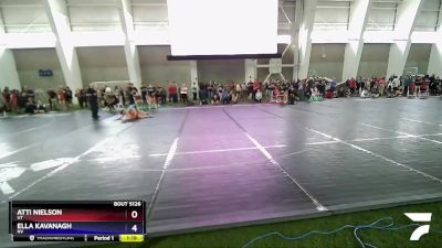 100 lbs Quarterfinal - Atti Nielson, UT vs Ella Kavanagh, NV