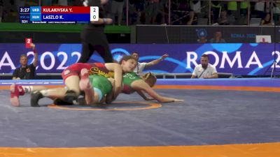 46 kg Final 3-5 - Yelyzaveta Kulakivska, Ukraine vs Kornelia Laszlo, Hungary
