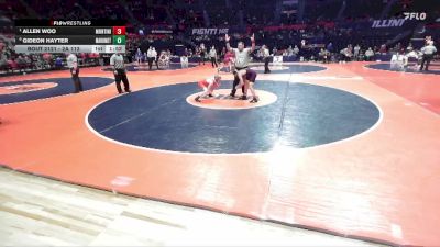 2A 113 lbs Quarterfinal - Allen Woo, Lombard (Montini) vs Gideon Hayter, Mahomet (M.-Seymour)