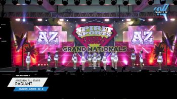 Arizona All Stars - Radiant [2025 L2 Junior - D2 - B Day 2] 2025 Spirit Sports Grand Nationals