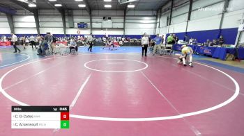 91 lbs 5th Place - Colbin Gadbois-Cates, Hamma Shack vs Cody Arseneault, Pelham