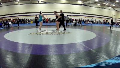 138 lbs Champ. Round 2 - Ryen Allen, Alma Collage vs Ava Niedzielski, Davenport University