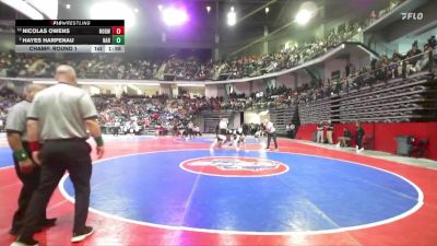 126-6A Champ. Round 1 - Nicolas Owens, North Gwinnett vs Hayes Harpenau, North Atlanta HS