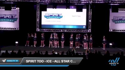 Spirit Too - Ice - All Star Cheer [2022 L3 Junior - D2 - B Day 2] 2022 Spirit Fest Providence Grand National