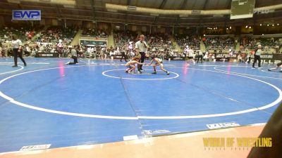 55 lbs Round Of 32 - Maxwell Roy, Standfast vs Kaleb Olsen, Best Trained