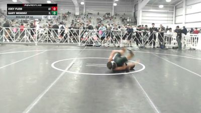 113 lbs Round Of 64 - Joey Flem, CT vs Gary Mendez, FL