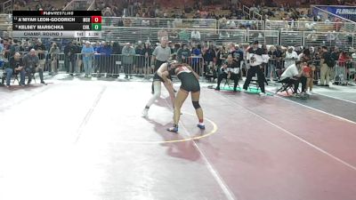 140 lbs Champ. Round 1 - A`Niyah Leon-Goodrich, Miami Southridge Hs vs Kelsey Marschka, Chiles