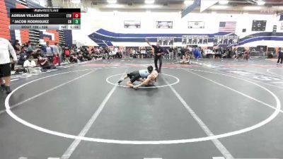 126 lbs Champ. Round 2 - Adrian Villasenor, Etiwanda vs Jacob Rodriguez, Clovis North