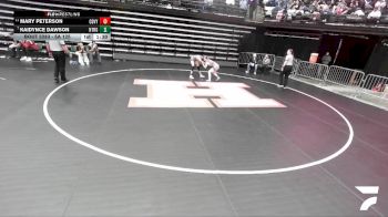 5A 125 lbs Cons. Round 3 - Kaidynce Dawson, Northridge vs Mary Peterson, Cedar Valley