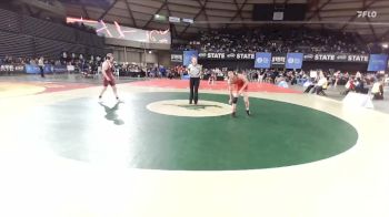 Boys 4A 132 lbs Cons. Round 2 - Oliver Seubert, Mt. Si vs Rowdy Berry, South Kitsap