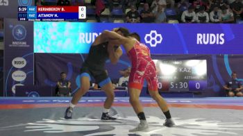 57 kg Final 3-5 - Baiaman Kerimbekov, Kyrgyzstan vs Nurdanat Aitanov, Kazakhstan