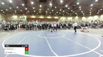 58 lbs Round Of 16 - Bentley Mcilwain, Central Catholic vs Wyatt Hooten, Core Wrestling