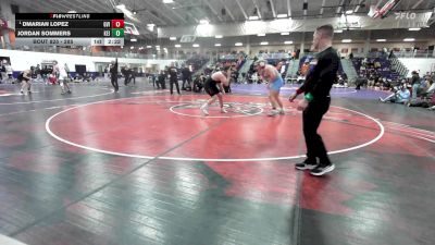 285 lbs Cons. Semi - Jordan Sommers, Keiser University vs Dmarian Lopez, Grand View (Iowa)