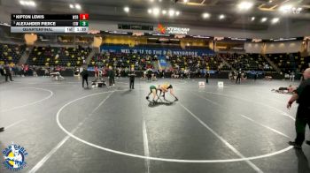 120 lbs Quarterfinal - Alexander Pierce, Iowa City, West vs Kipton Lewis, Waverly-Shell Rock