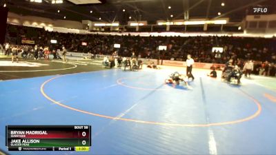 132 lbs Champ. Round 1 - Jake Allison, Glacier Peak vs Bryan Madrigal, Sunnyside